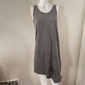 Wilt Dress Asymmetrical Slant Gray Sleevless XS Midi